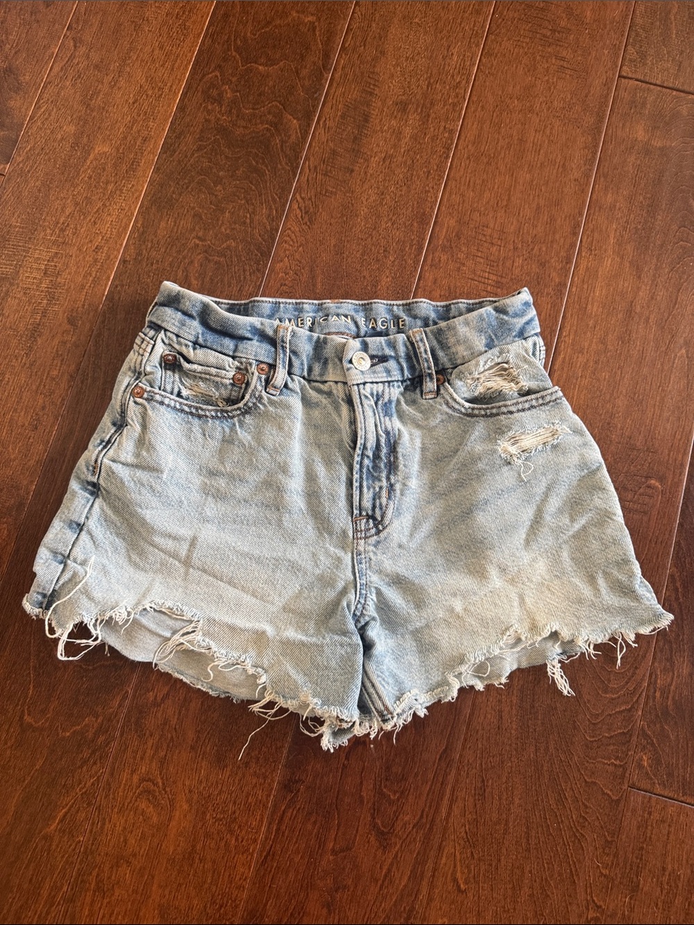 American Eagle Outfitters curvy relaxed Denim Shorts